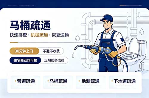 眉山马桶疏通